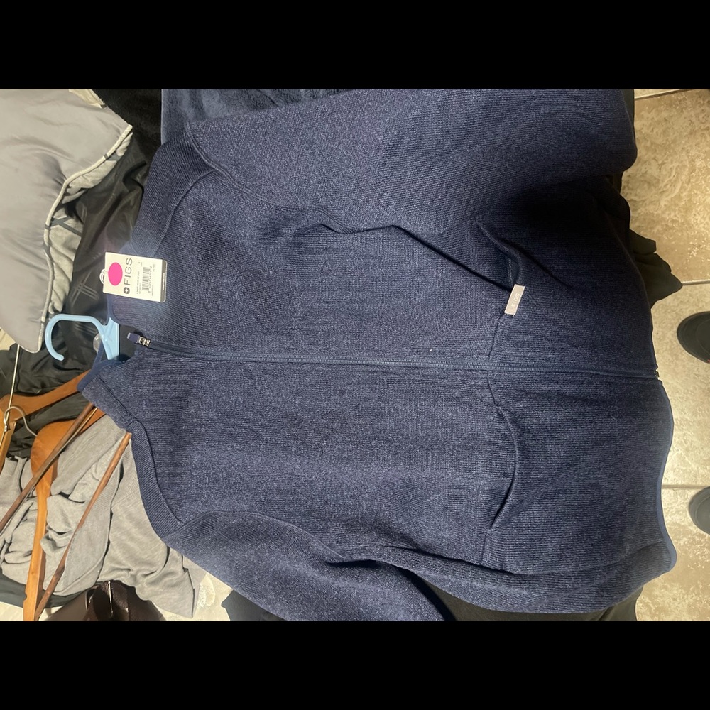 FIGS ONE SHIFT sweater KINT JACKET SIZE (SMALL) FIGS